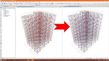 SOLVING PROBLEM OF ALL MEMBERS OVER STRESSED IN ETABS