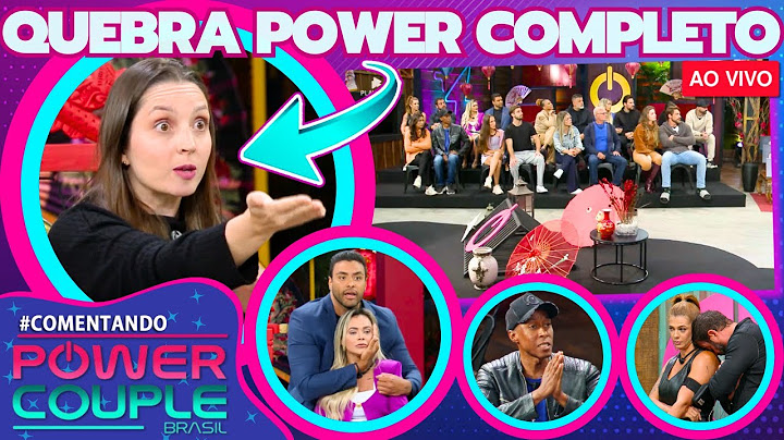 🔥POWER COUPLE 7 QUEBRA POWER AO VIVO, CAROL VAI PROCESSAR DHOMINI, TRETA FEIA! EVERTON VAI DESISTIR?
