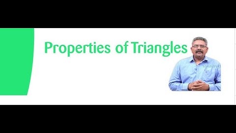 EAMCET||JEE MAINS||NDA|| PGT&TGT|| PROPERTIES OF TRIANGLES|| PART01#SAKALAVIDYA#eamcet2023