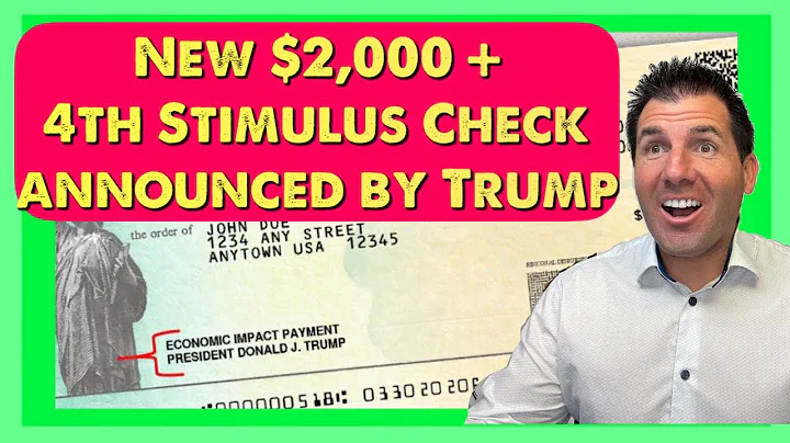 New $2,000+ 4th Stimulus Check Announced Today by Trump