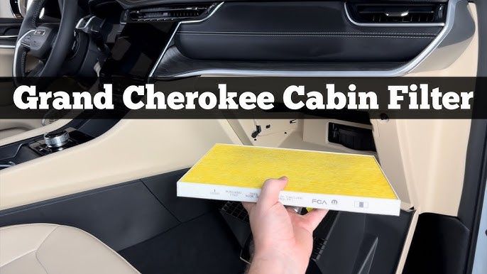 How to Change Cabin Air Filter 2022 Jeep Compass