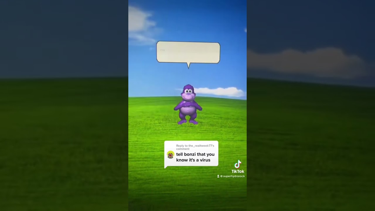 someone made a virus-free version of bonzi buddy (HE CAN SURFBOARD)