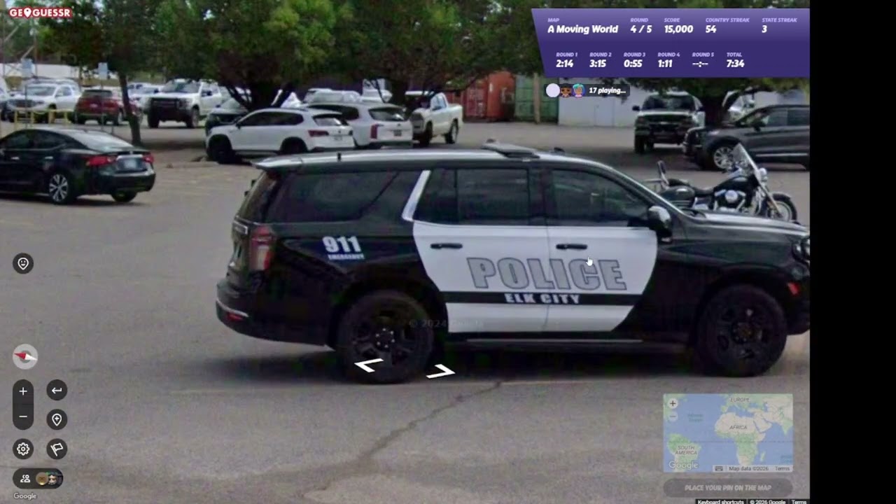 PERFECT SCORE Geoguessr A Moving World 25k 15min 18s