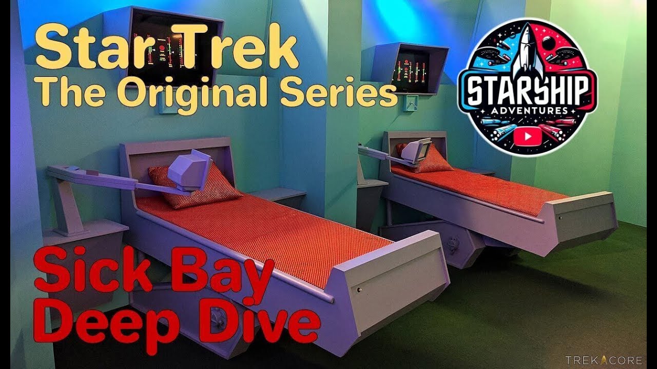 🔴Sci-Fi Rewind - Star Trek The Original Series Deep Dive of SickBay Set