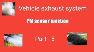 Particulate matter sensor function | PM sensor function | soot sensor | Car Exhaust system| Part - 5