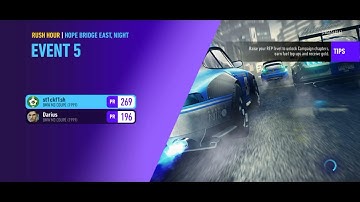 NFS No Limits Event 5 Rush Hour Hope Bridge| BMW Coupe 1999