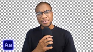 Easy Background Transparency In After Effects (Alpha Channel)