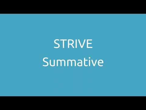 Strive Summatives