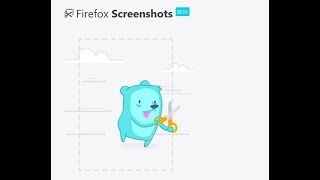 how to enable firefox screenshot button