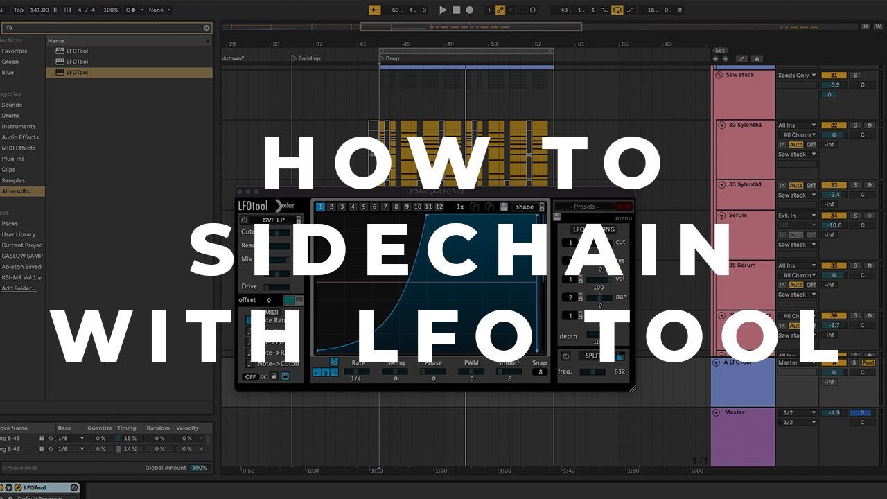 How to Sidechain with LFO Tool (Future Bass) - YouTube