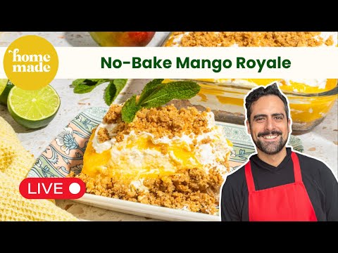 No-Bake Mango Royale