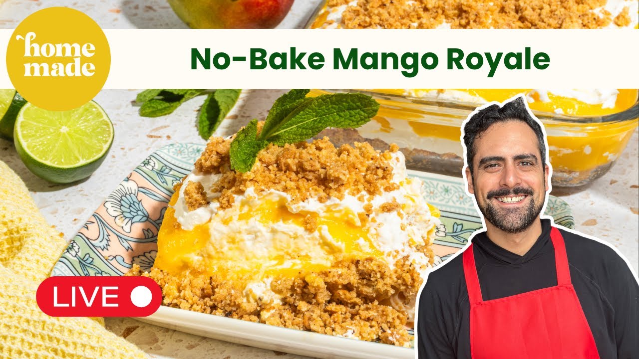 No-Bake Mango Royale - Live Cooking Class with Chef Alex