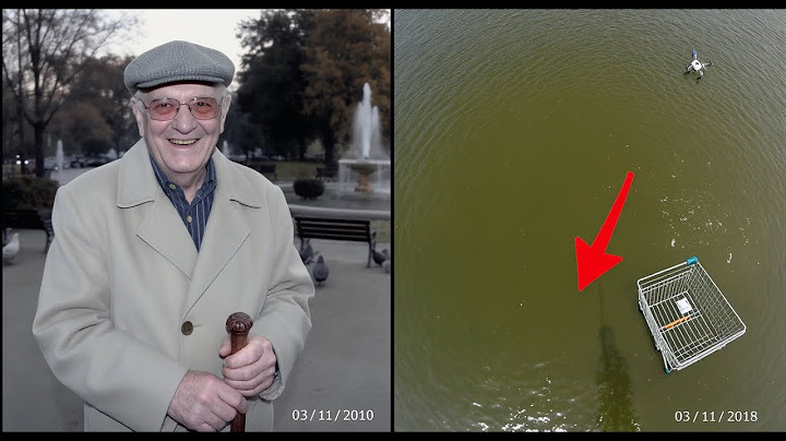 Bunic ploieștean dispare în parc 2010 — 8 ani după, dronă vede baston pe fundul lacului