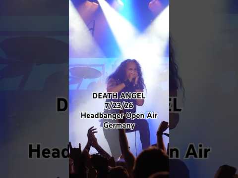Germany went off last night 🇩🇪 See you in Austria tonight 🤘🏽 #deathangel #thrashmetal #germany