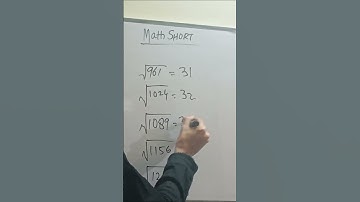 Square root Trick 🔥 | Math Hack 😍 | #mathematics