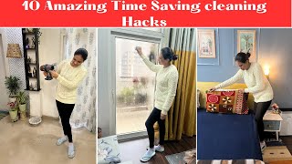 10 Smart Time-Saving Home CLEANING Hacks | Amazing Cleaning Hacks for you | Organizopedia
