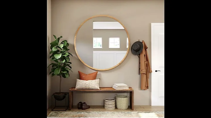 Round mirrors design ideas. #curateyourown!