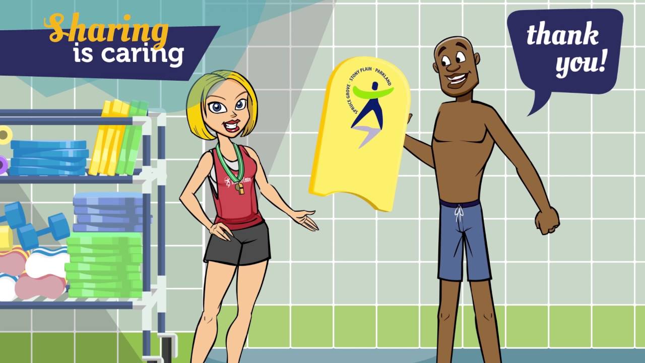 Swim Lane Etiquette at the TLC YouTube