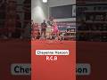 Cheyenne Hanson does her open workout in El Paso #Boxing #MVP #CheyenneHanson #SerranoHanson #RCB