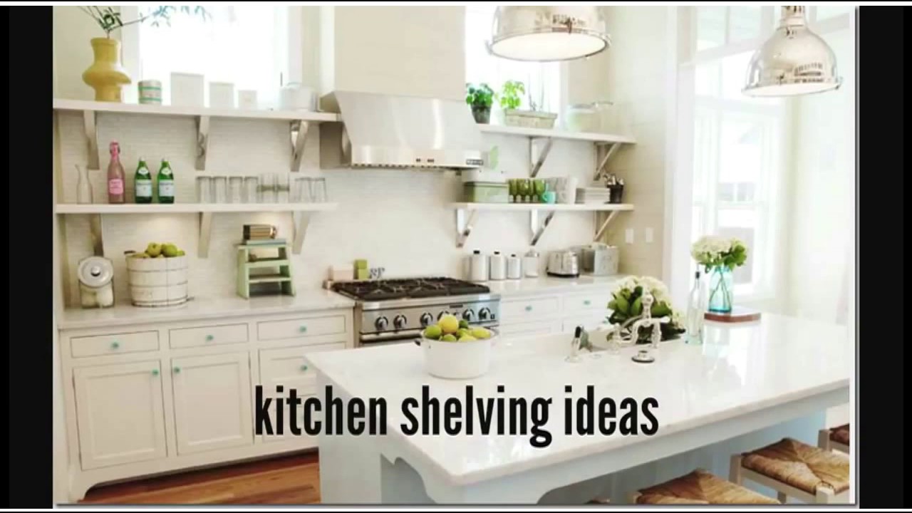 Kitchen Shelving Arrange Ideas