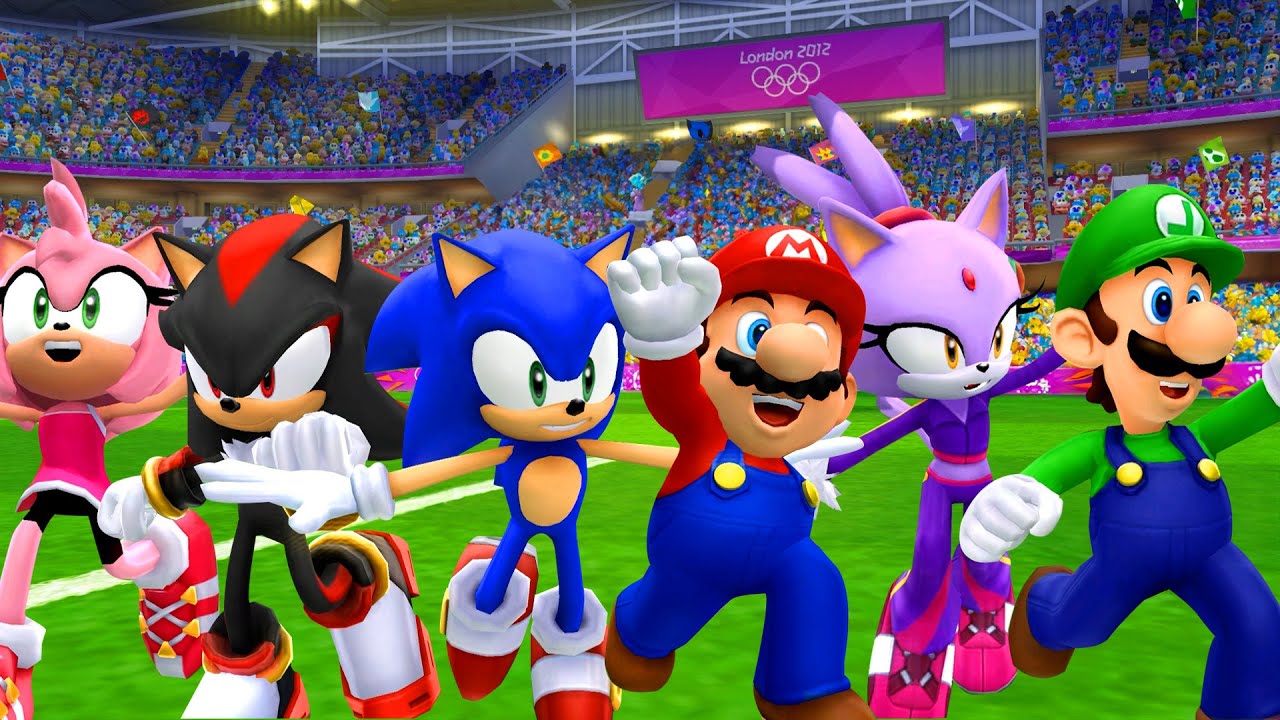 ロンドン 2012 オリンピックでのマリオ & ソニック】 サッカー