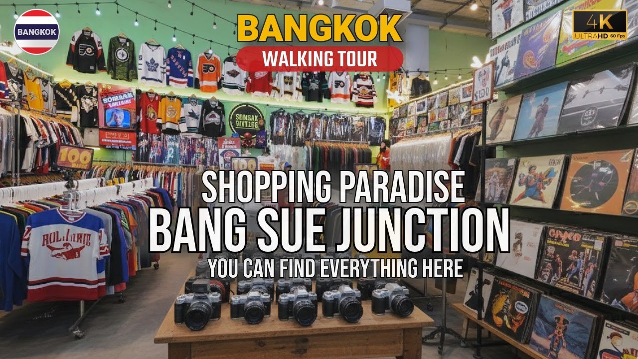🇹🇭 Inside Bang Sue Junction 4K – Bangkok's Hidden Shopping Mall