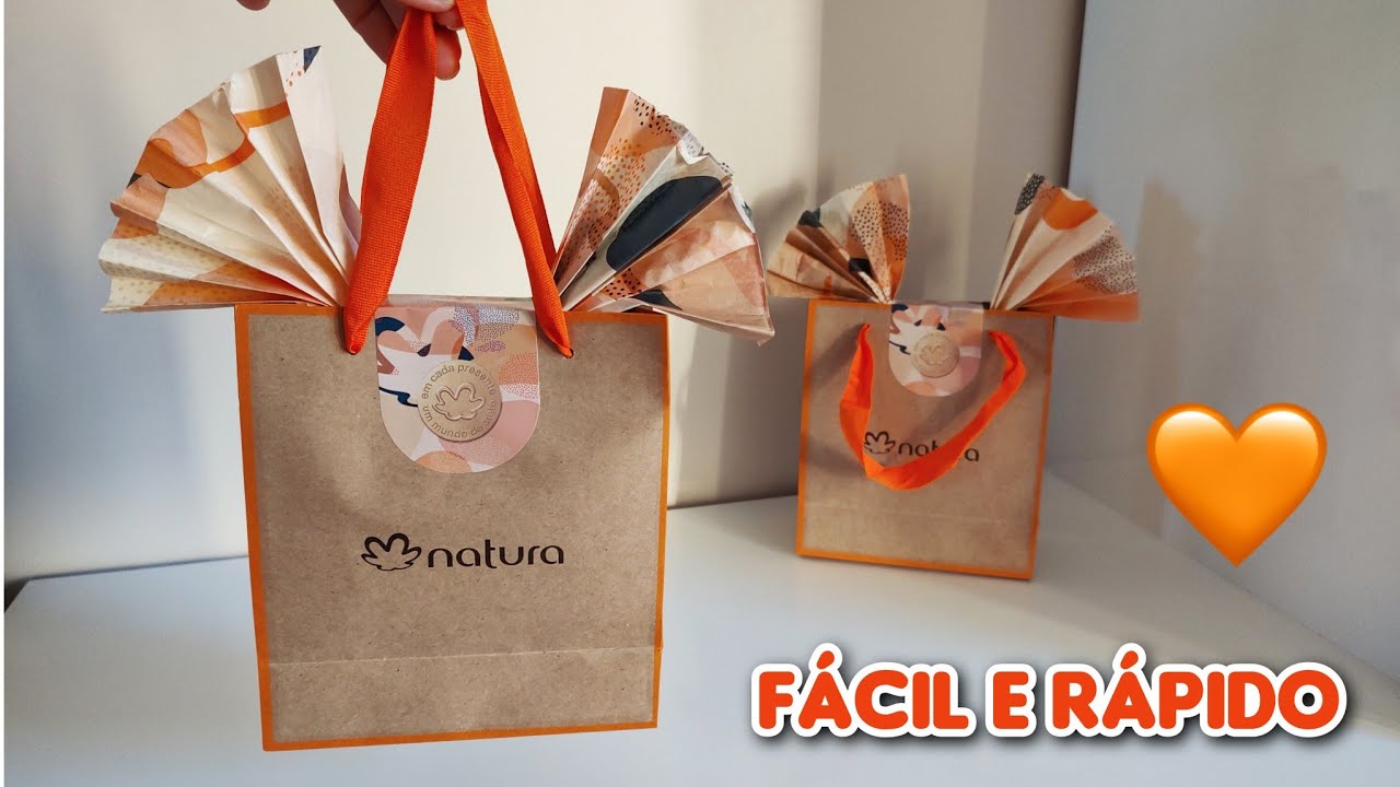 Как упаковать продукцию Natura в подарок | Сборка подарочного пакета Natura