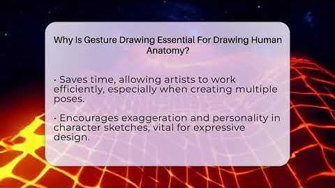 Why Is Gesture Drawing Essential For Drawing Human Anatomy? - The Virtual Art Desk