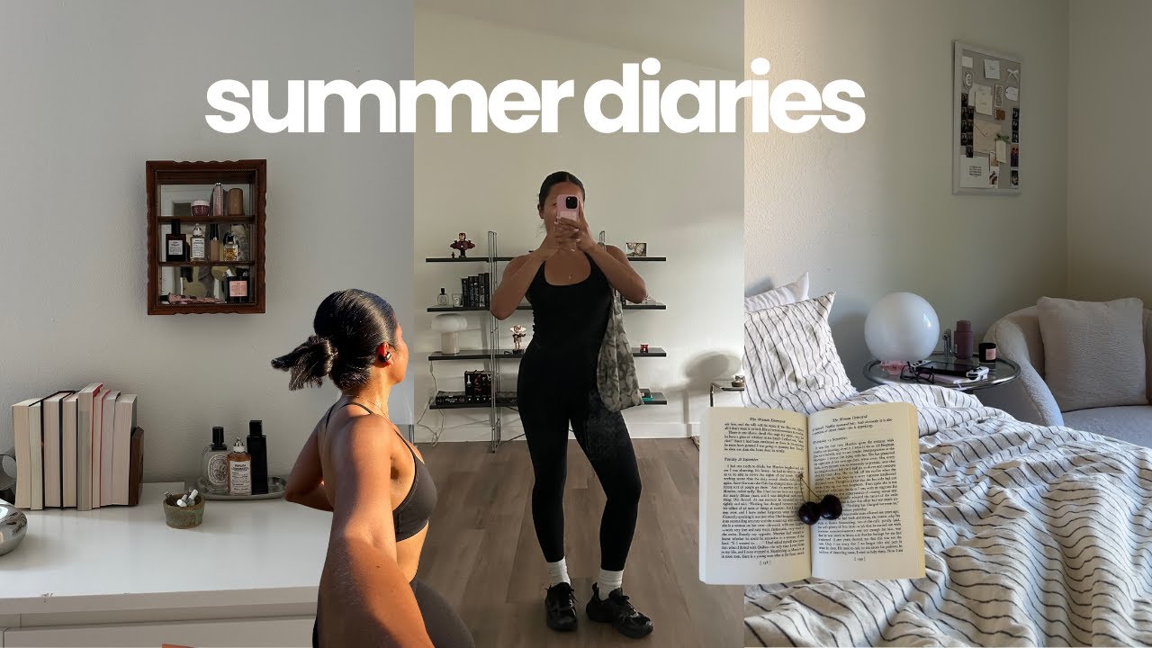 summer diaries: back to routine, reading update, half marathon training