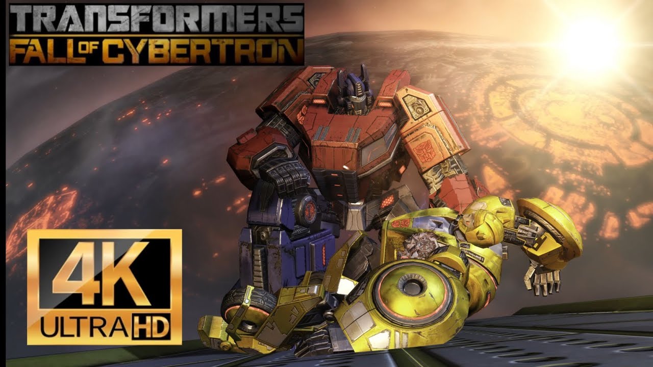 Transformers Fall Of Cybertron Chapter 1, Exodus, 4K 60 FPS Remastered