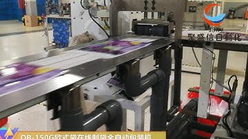 Kotex Sanitary pad packing machine QB 150G(Bottom gusset bag on line making)