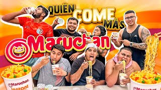 😱RETO QUIEN COME  MAS MARUCHAN CON EL CREW RETOJORJAIS🔥