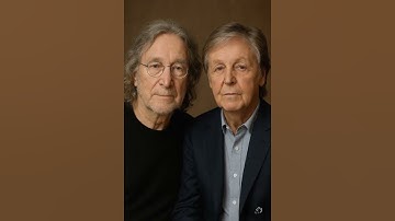 Thumbnail of John Lennon and Paul McCartney AI Portrait of life how it may of looked today. #beatles #ai #love