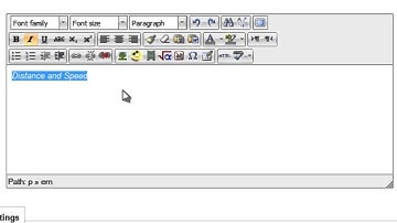 Sub-headings (labels) in WeLCom Moodle 2.3