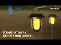 Hardoll Solar Decoration Lights (SGL-FL) | Solar Pathway Lights | Waterproof | Christmas LED Lights