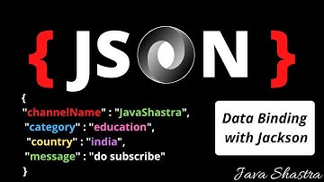 json data binding with jackson api