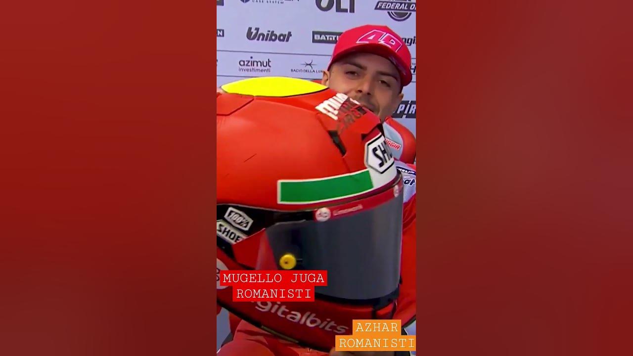 pembalap fabio di giannantonio juga seorang romanisti song grazie roma #shortvideo