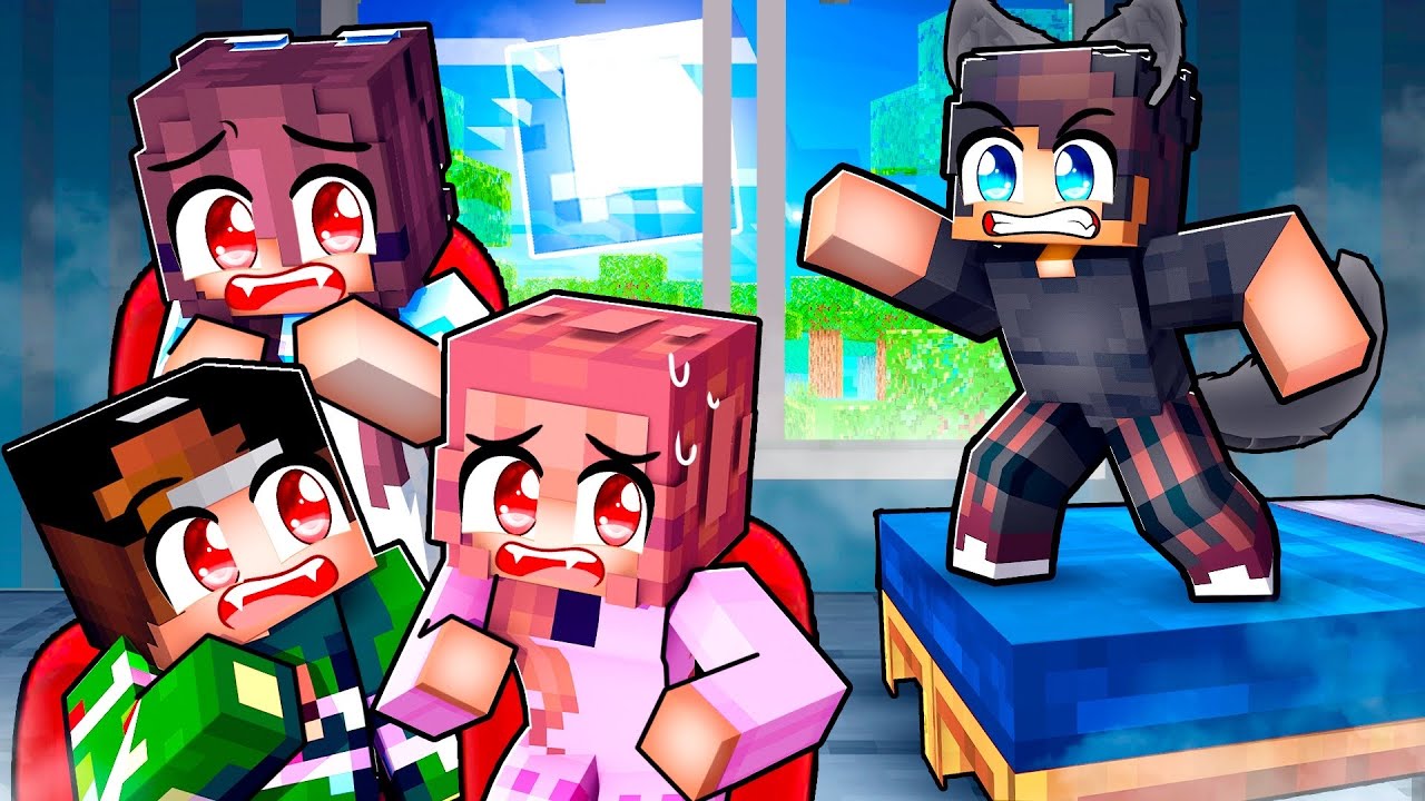 ONE WEREWOLF at an ALL VAMPIRE Sleepover!