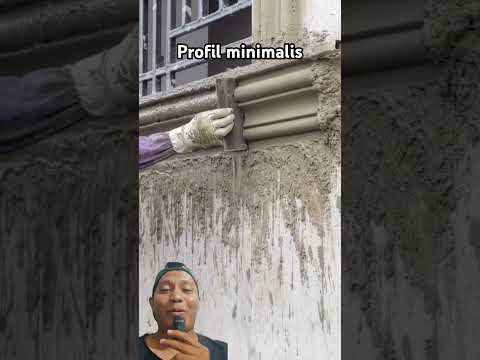 Profil dinding minimalis