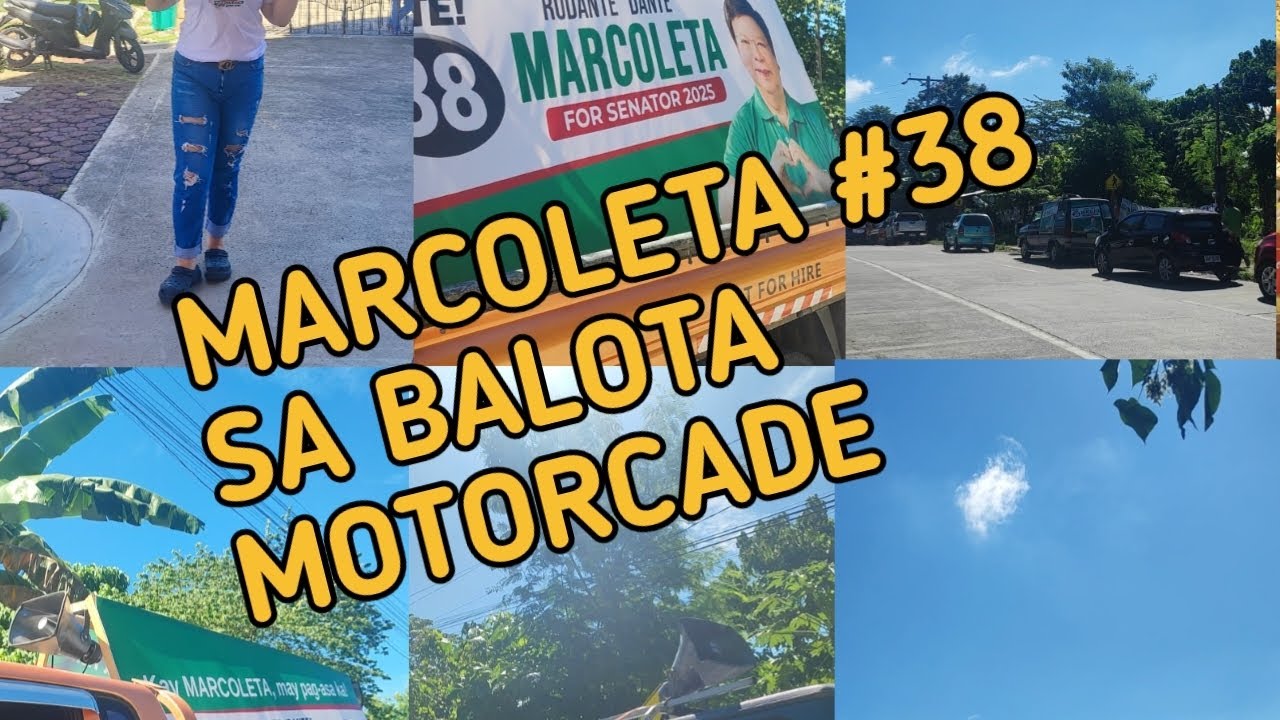 #38 SA BALOTA MARCOLETA MOTORCADE - YouTube
