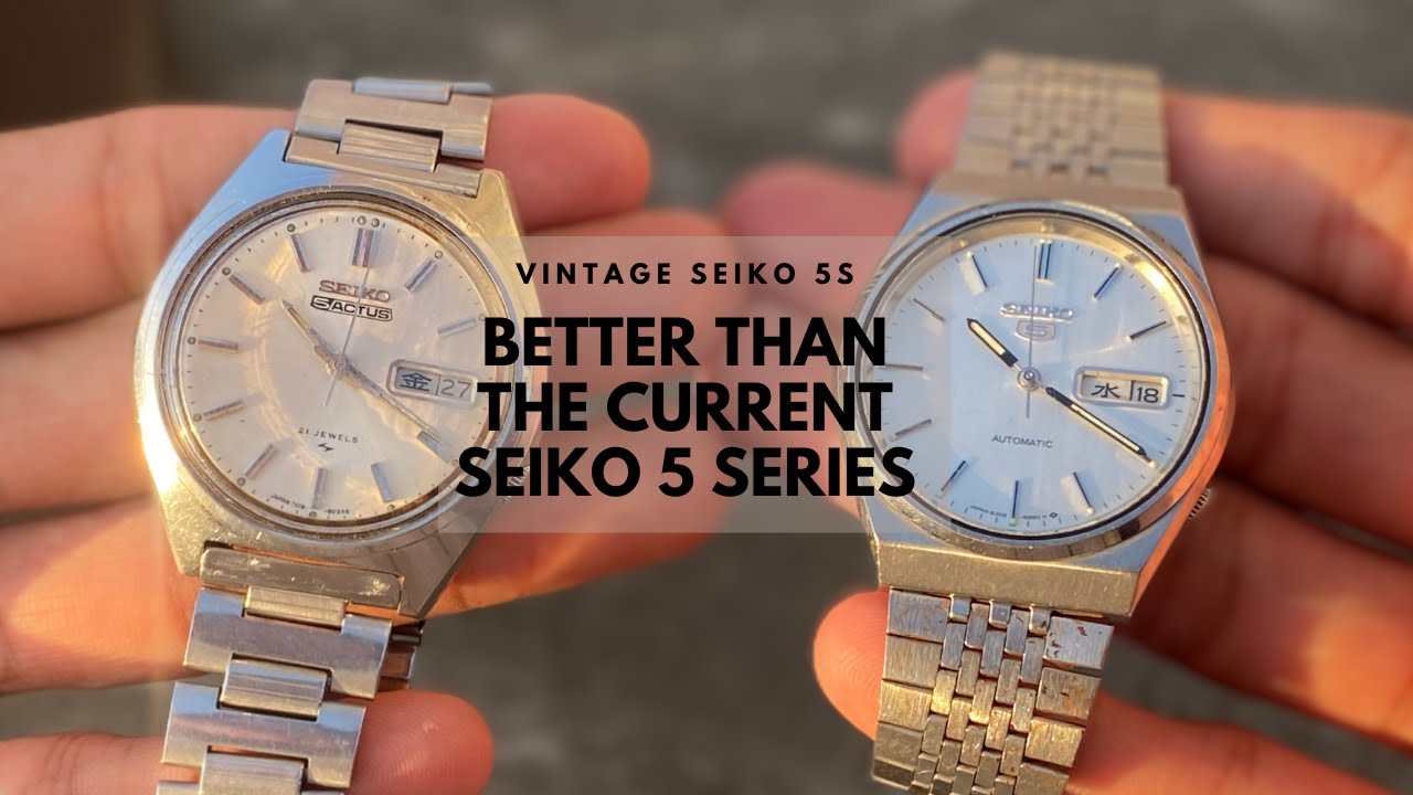 Are Vintage Seiko 5 Watches Worth Buying Full Review YouTube