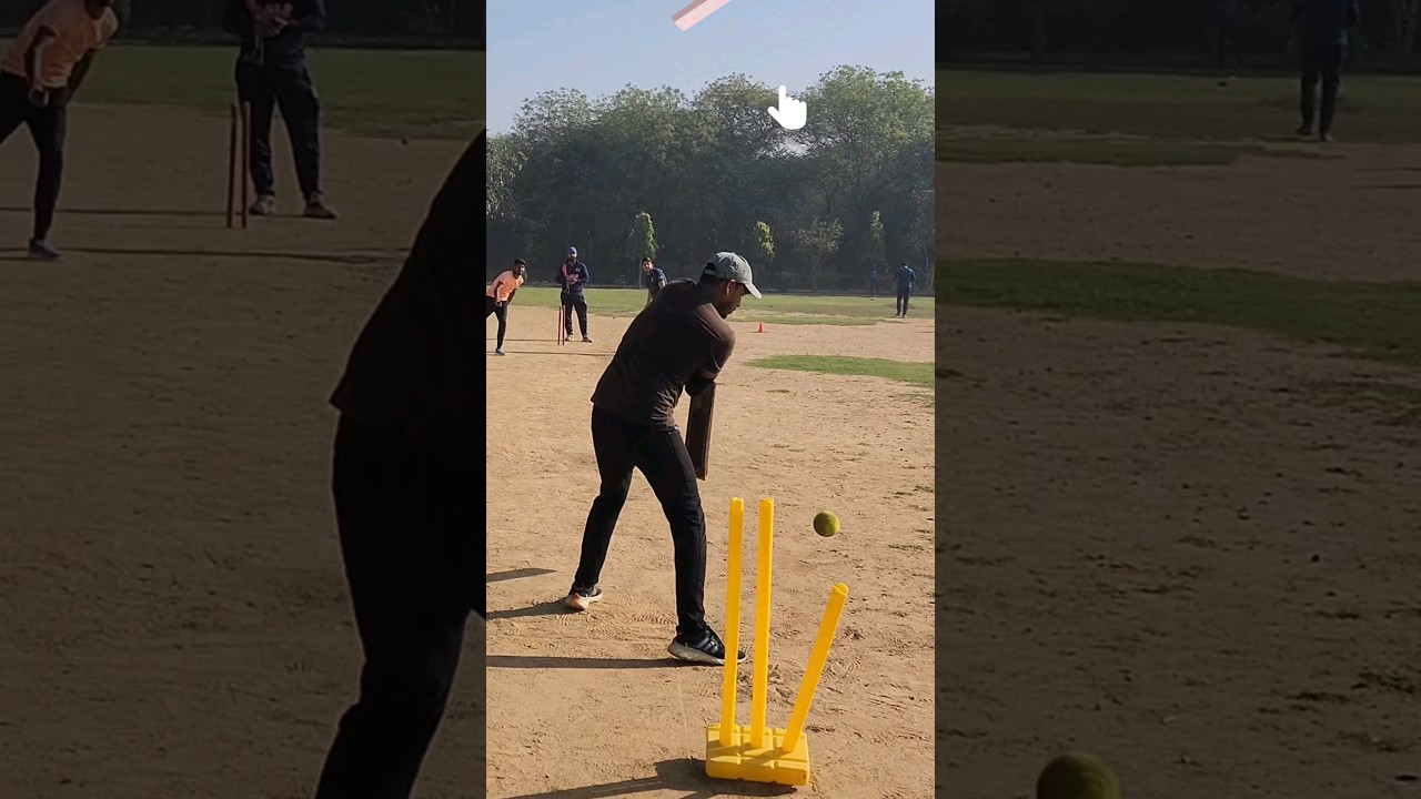 1ST BALL SIX & 2ND BALL BOWLED cricketlover commentary shortsviral 