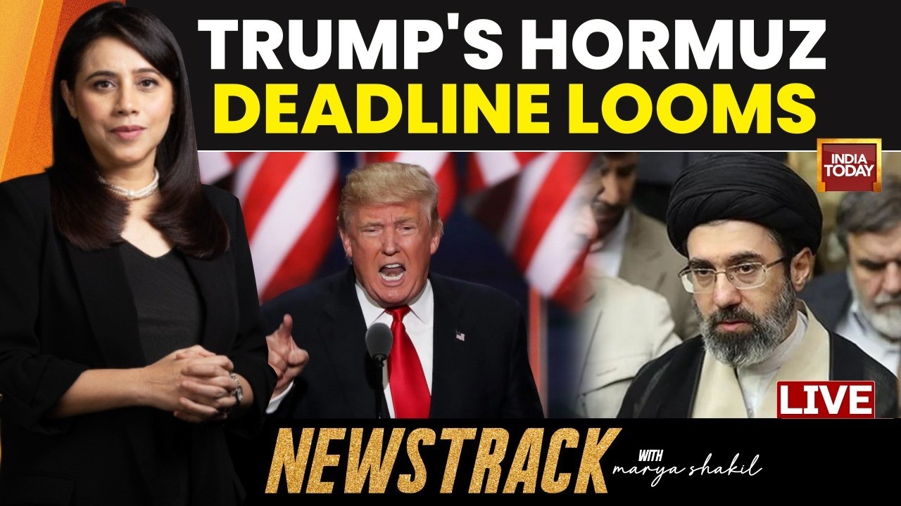 ⁣US Israel Iran War LIVE: Trump's Hormuz Deadline Looms | Ceasefire Or Escalation? | NewsTrack