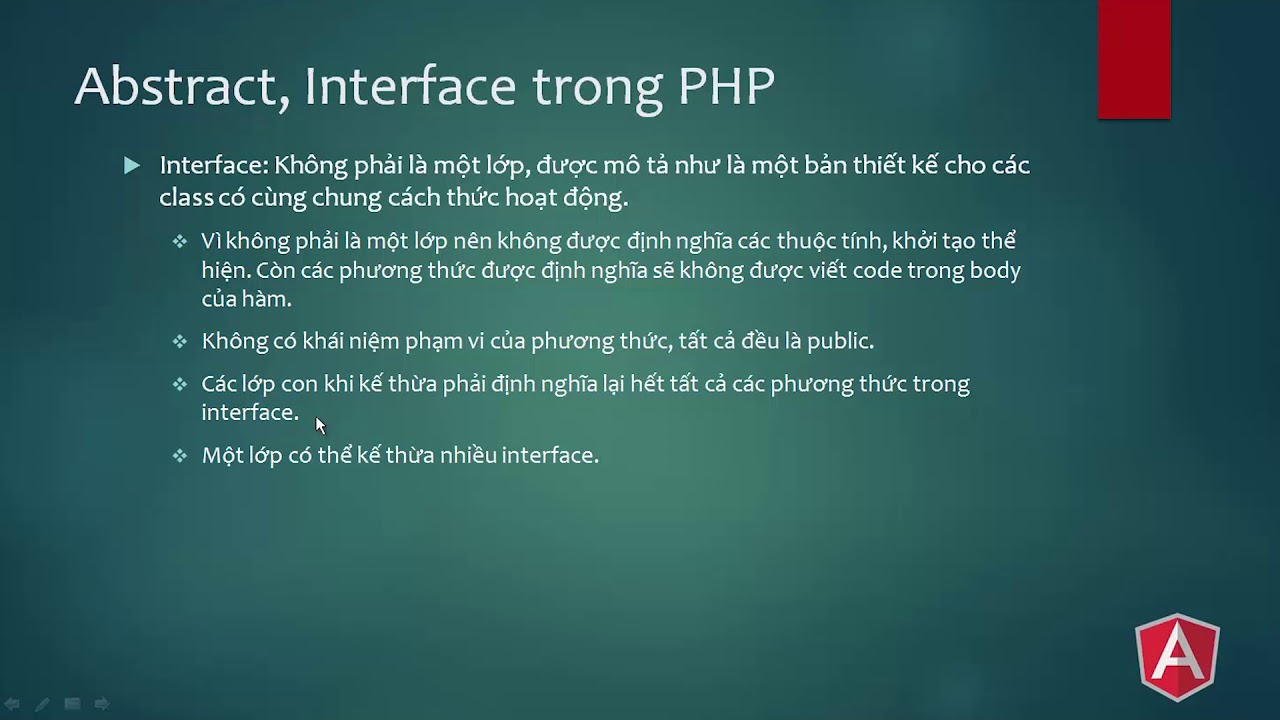 php interface  New 2022  Bài 29 Abstract và Interface trong PHP