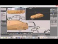 Cómo hacer un coche para Re-Volt - Parte 3. Hueco ruedas y hacer retrovisores + UVMAP1