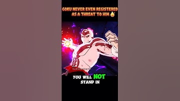 Goku Never Even Registered As A Threat To Him ! #knockout #sparkingzero #crashout