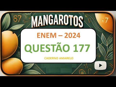 ENEM 2024 CADERNO