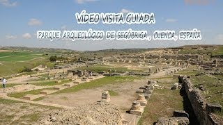 Visita guiada en Segóbriga 2014