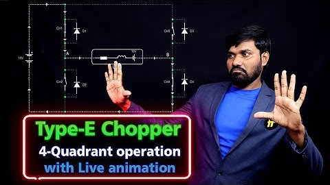 Type E chopper with animation | Power Electronics | PiSquare Academy