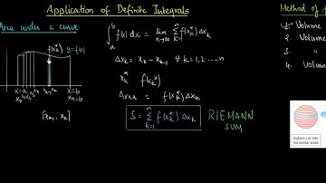 39. Application of Definite Integrals - Volume of Solid by slicing method (Integration)